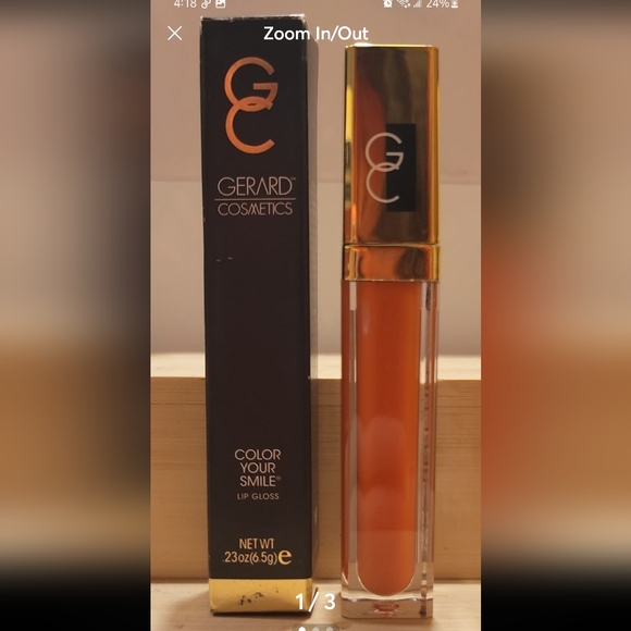 Gerard Cosmetics Color Your Smile Lipgloss - Picture 1 of 3